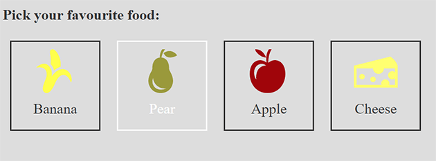 svg sprites fruit example