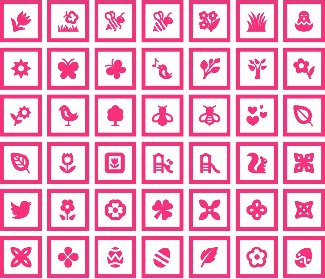 Spring icons