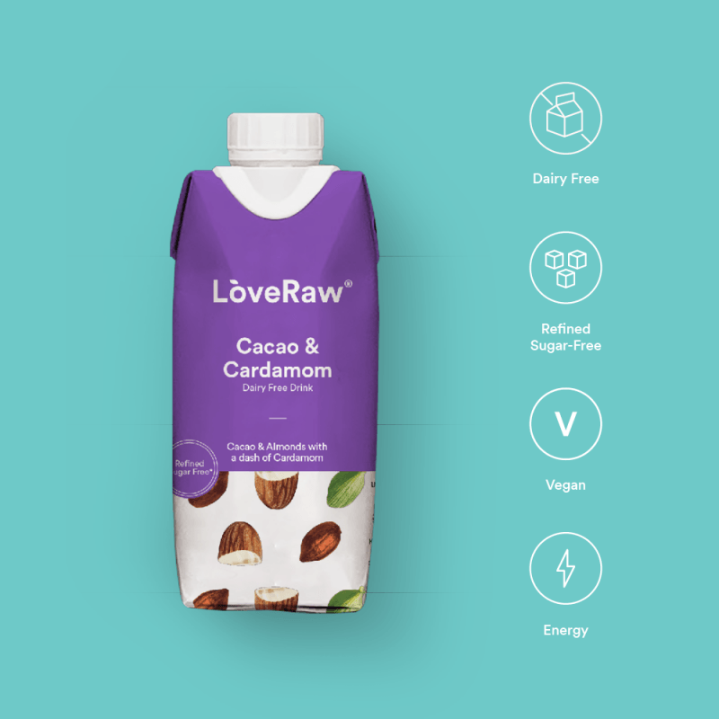 loveraw vegan milk icons