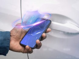 Smart car security unlock via smartphone digital remix