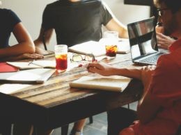 Group of People Having a Meeting