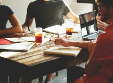 Group of People Having a Meeting