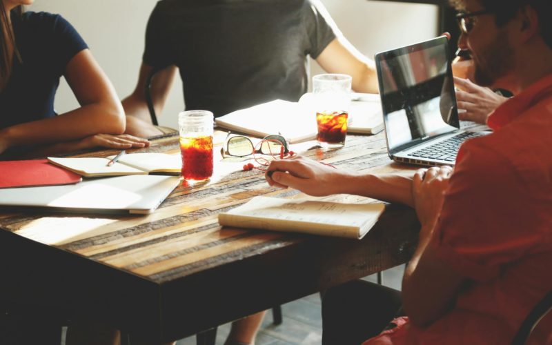 Group of People Having a Meeting