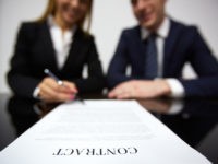 signing contract