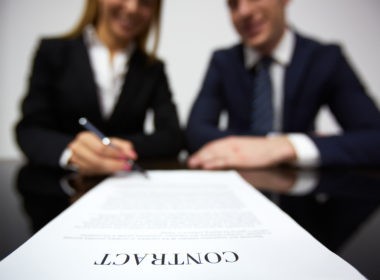 signing contract