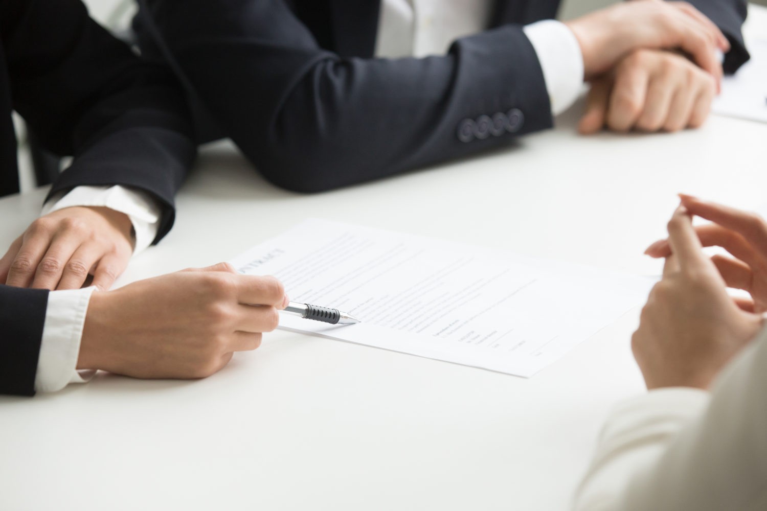 reviewing a contract