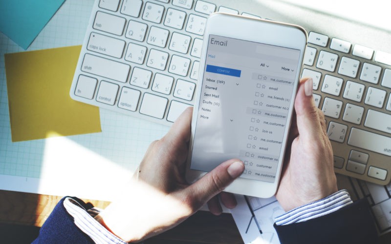 Smart Phone Using E-mail