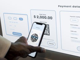 Contactless and cashless payment through mobile banking