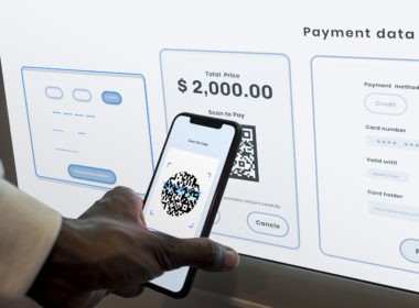 Contactless and cashless payment through mobile banking