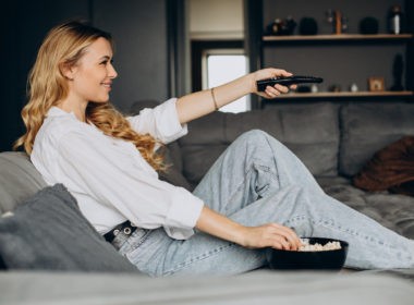 Watching TV