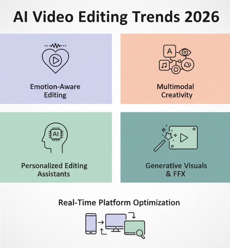 Key AI Video Editing Trends for 2026