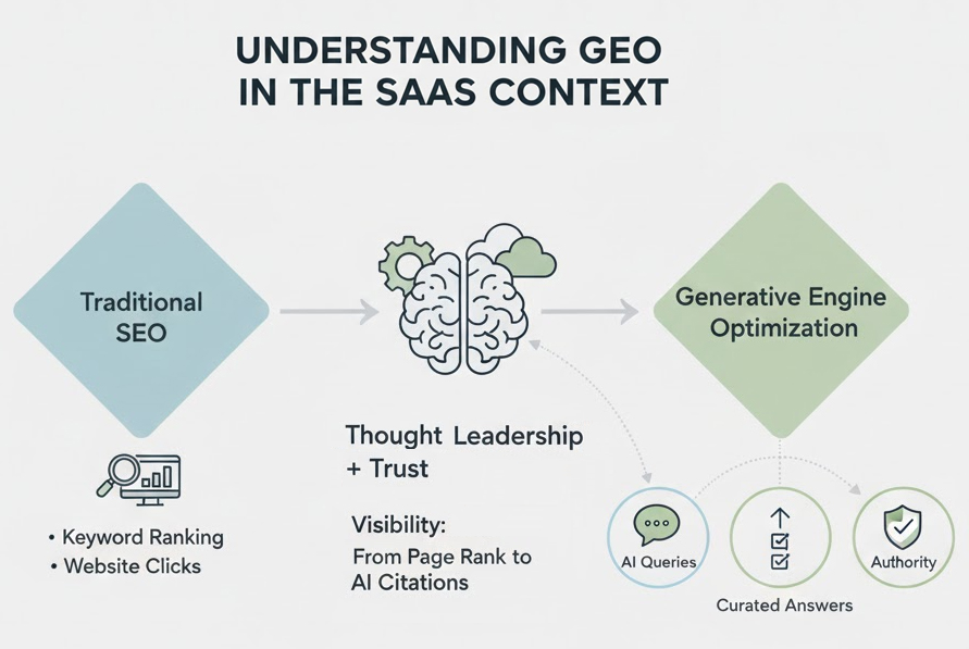 Understanding GEO in the SaaS Context
