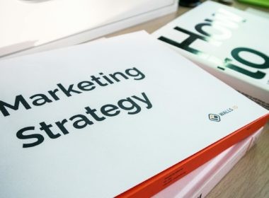 Marketing Strategy on a Desk