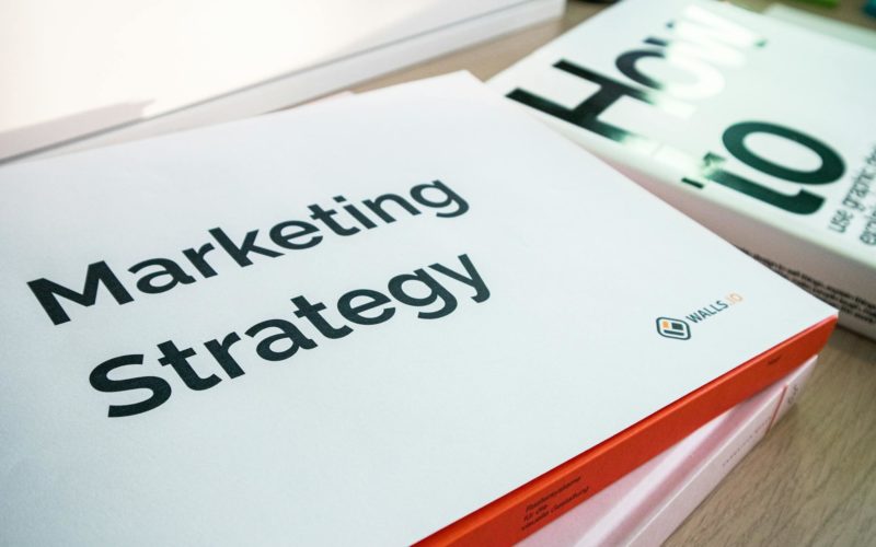 Marketing Strategy on a Desk
