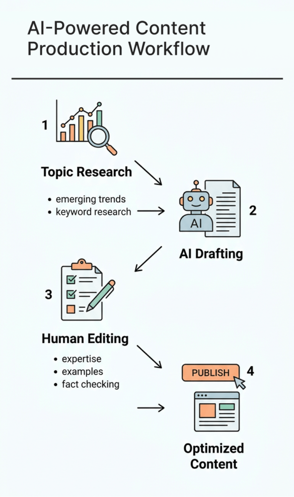 AI-Powered Content Production Workflow