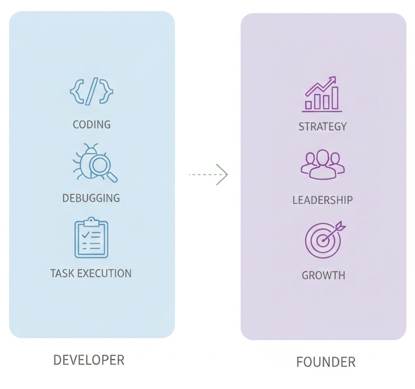The Leap From Developer to Founder