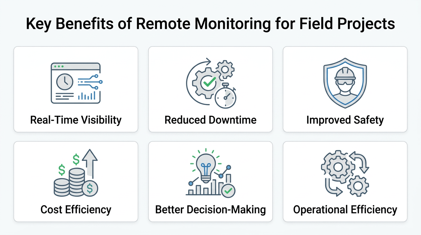 Key Benefits of Remote Monitoring for Field Projects