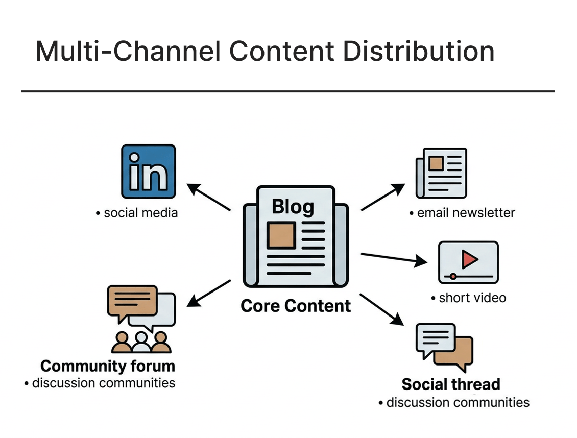 Multi-Channel Content Distribution