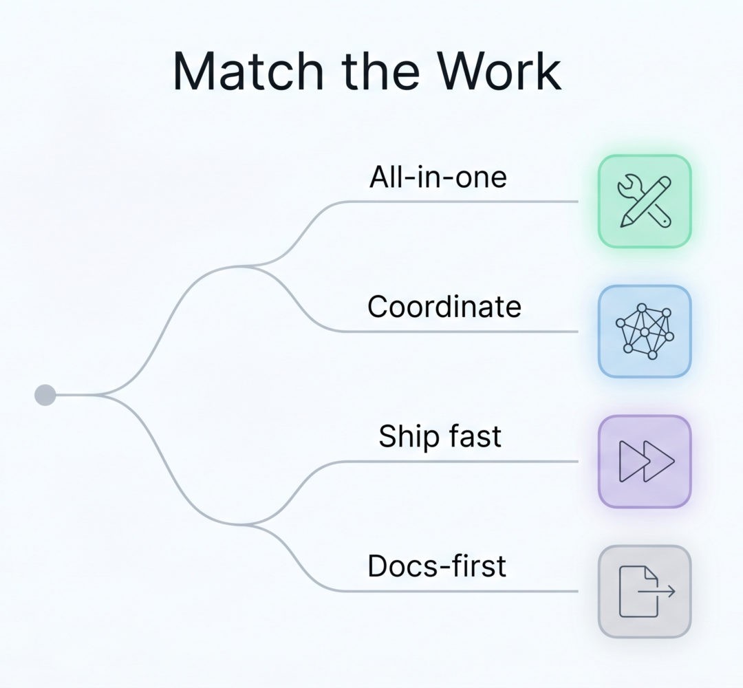 Start from your situation, not the longest feature list.